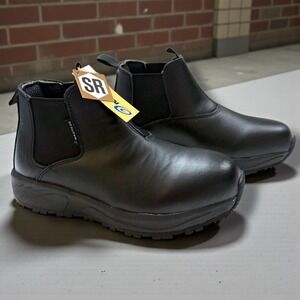 Men's Black Nautilus Skidbuster Pull-on Work Boots‎ Style 5023 Size 7W